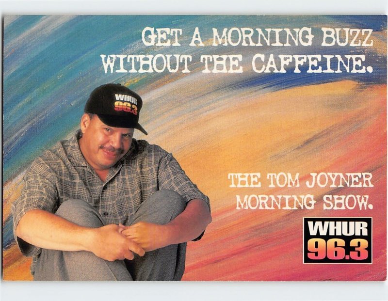 Postcard The Tom Joyner Morning Show, WHUR-FM 96.3, Howard University, D. C.
