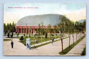 Mormon Tabernacle Salt Lake City Utah UT 1909 DB Postcard Q12