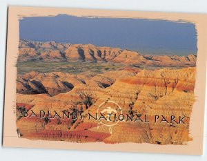 Postcard The Graveyard of the Centuries, Badlands National Park, South Dakota