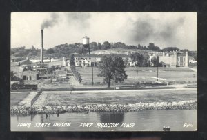 RPPC FORT MADISON IOWA STATE PRISON PENITENTIARY REAL PHOTO POSTCARD