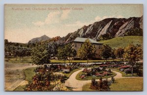 J89/ Boulder Colorado Postcard c10 Academic Hall Chautauqua Grounds 100