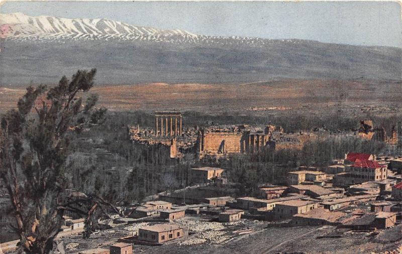 B5995 Liban Lebanon Ville de Baalbek