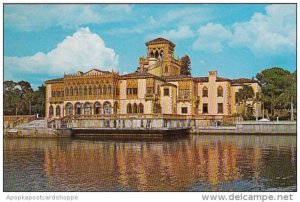 Museum John Ringling Residence From Sarasota Bay Sarasota Florida 1971