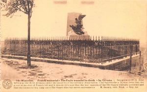 Waterloo Belgium, Belgique, Belgie, Belgien The Eagle Wounded to Death by Ger...