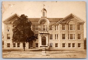 K48/ Woodbury New Jersey RPPC Postcard c10 Williams Milligan High School 529
