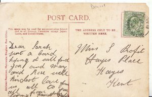 Genealogy Postcard - Sarah Profit - Hayes Place - Hayes - Kent - Ref 4983A