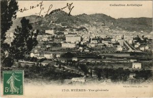 CPA Hyeres Vue Generale FRANCE (1104411)