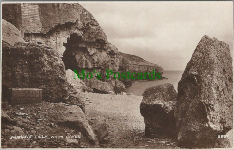 Dorset Postcard - Tilly Whim Caves, Swanage    RS26681