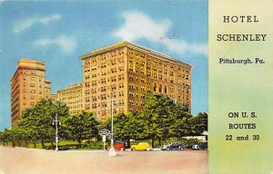 Hotel Schenley Pittsburgh, Pennsylvania PA s 