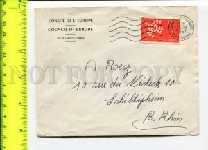 425091 FRANCE Council of Europe 1961 year Strasbourg European Parliament COVER