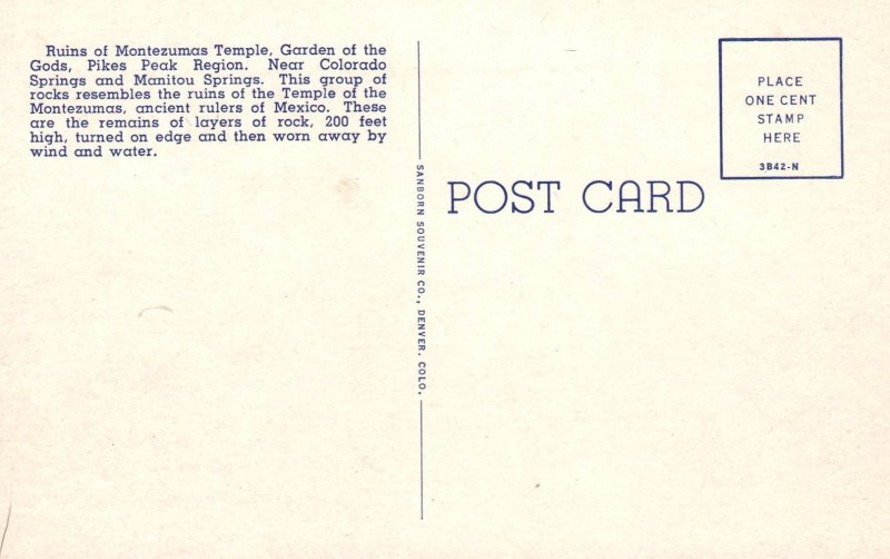 Montezumas Temple,Garden of the Gods,Pikes Peak Region,CO