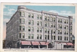 Indiana Richmond The Westcott Hotel 1918