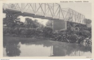 VANDALIA , Illinois , 1910s ; Kaskaskia River Bridge