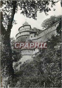 Old Postcard Chateau Haut Koenigsbourg Bas Rhin Tower in the North East