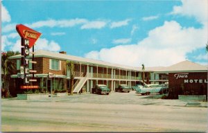 Town Motel Savannah GA Georgia USA Unused Vintage Postcard H35