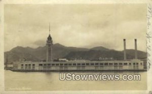 Honolulu Harbor, Real Photo - Hawaii HI