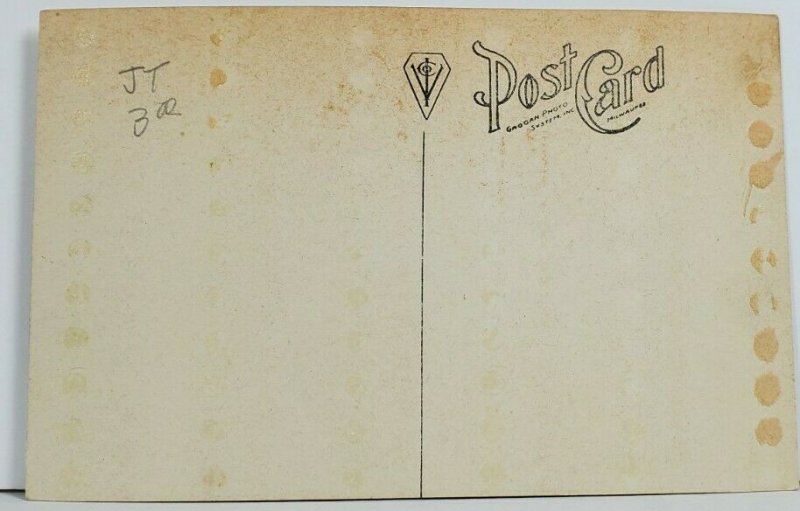 RPPC Cactus Along the Border Unique View Real Photo Postcard P3