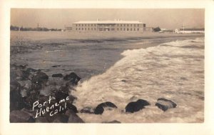 Port Hueneme California Coast Guard Station Real Photo Vintage Postcard AA30448