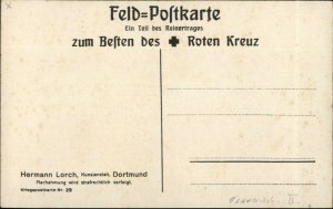 Propaganda Battered Czar Nicholas Peter & Poincare German Postcard G19