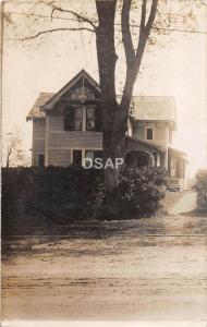 C5/ Broadbrook Connecticut Real Photo RPPC Postcard 1910 Home