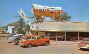 Warp Pioneer Village Cars Roadside Attraction Minden Nebraska 1950s postcard