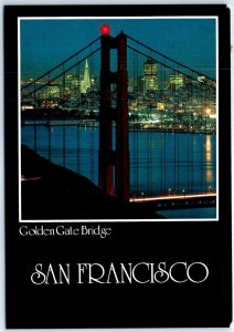 Postcard - Golden Gate Bridge - San Francisco, California