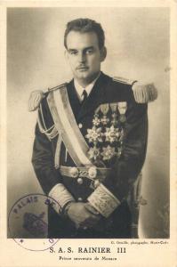 Monaco royal family royalty sovereign prince Rainier III military uniform