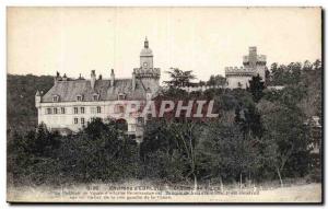 Surroundings of & # 39 Ebreuil - Chateau de Vauce - Old Postcard