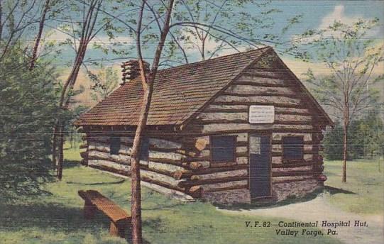 Continental Hospital Hut Valley Forge Pennsylvania