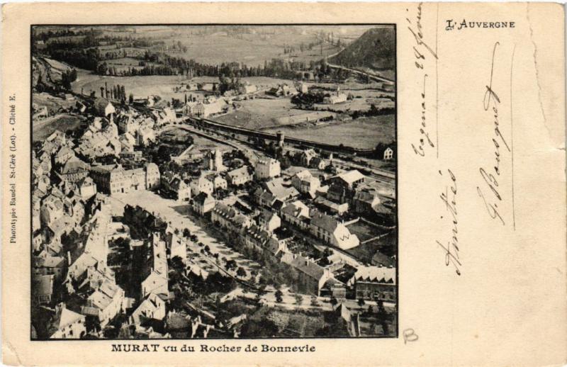 CPA MURAT - vu du Rocher de Bonnevie (480337)