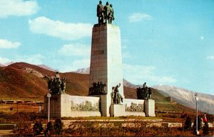 Utah Salt Lake City Emigration Canyon This Is The Place Monument