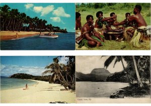 FIJI OCEANIA SOUTH PACIFIC 75 Vintage Postcards Mostly pre-1980 (L2693)