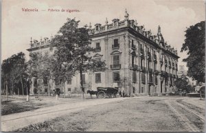 Spain Valencia Fabrica de Cigarros Vintage Postcard C140