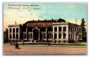 Convention Center Guthrie Oklahoma OK 1913 DB Postcard V14