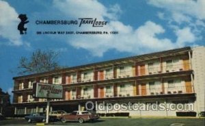 Chambersburg, Travel lodge, Chambersburg, Pa, USA Motel Hotel Unused 