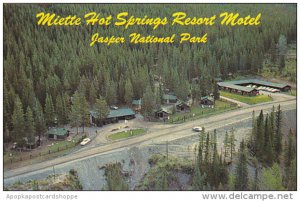 Canada Miette Hot Springs Resort Motel Jasper National Park Alberta