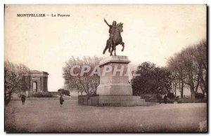 Old Postcard Montpellier Peyrou