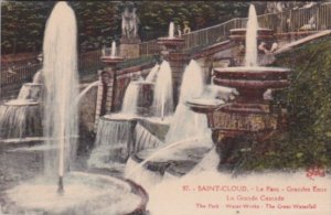 France Saint-Cloud Le Parc Grandes Eaux La Grande Cascade