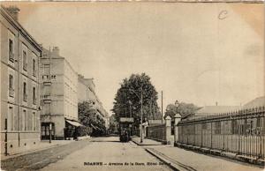 CPA ROANNE Avenue de la Gare-Hotel Gaune (339510)