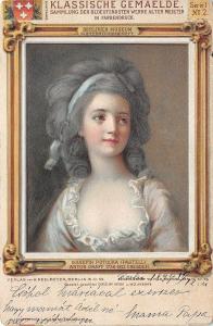 B76495 BERLIN Museum Graefin Potocka pastell Anton Graff 1900