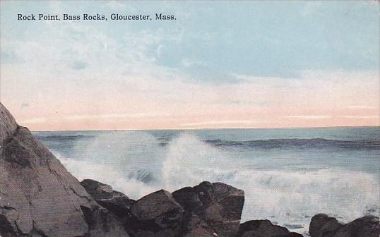 Massachusetts Gloucester Rock Point Bass Rocks