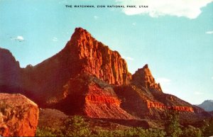 Utah Zion National Park The Watchman