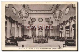Postcard Old Casino Vichy Room Baccarat's Grand Casino