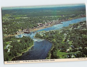 Postcard Historic St. Stephen . . . on The St. Croix River, St. Stephen, Canada