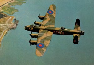 Avro Lancaster B.1 City Of Lincoln Aircraft Vintage Postcard BS15