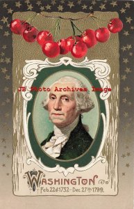 George Washington, Winsch, Portrait with Cherries on a String