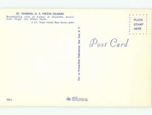 Pre-1980 HILTON HOTEL St. Thomas Us Virgin Islands USVI W5952