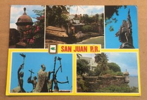 1990 USED POSTCARD - OLD SAN JUAN, PUERTO RICO