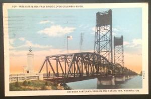 Interstate Hwy Bridge over Columbia River, Portland, OR. Wesley Andrews Co. 556