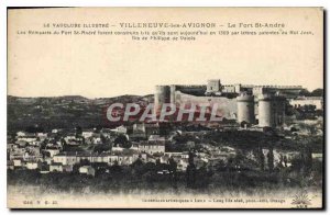 Old Postcard Villeneuve Avignon The Fort St Andre